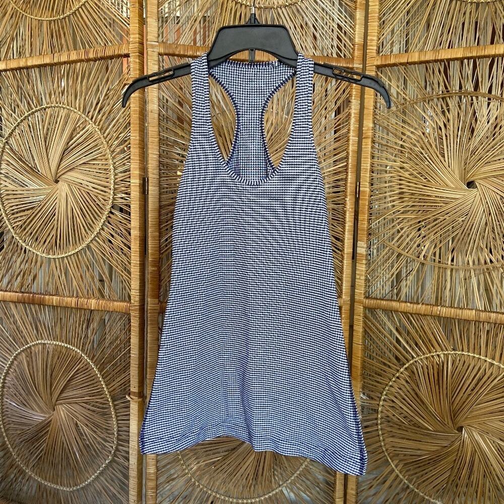 Lululemon Plaid Racerback Tank Top (E)